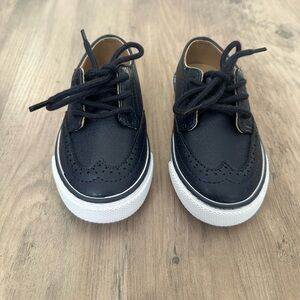 Janie and Jack blue lace up toddler shoes size 6